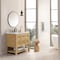 James Martin Vanities Breckenridge 36in Single Vanity, Light Natural Oak w/ 3 CM Arctic Fall Top 330-V36-LNO-3AF - alternate 4